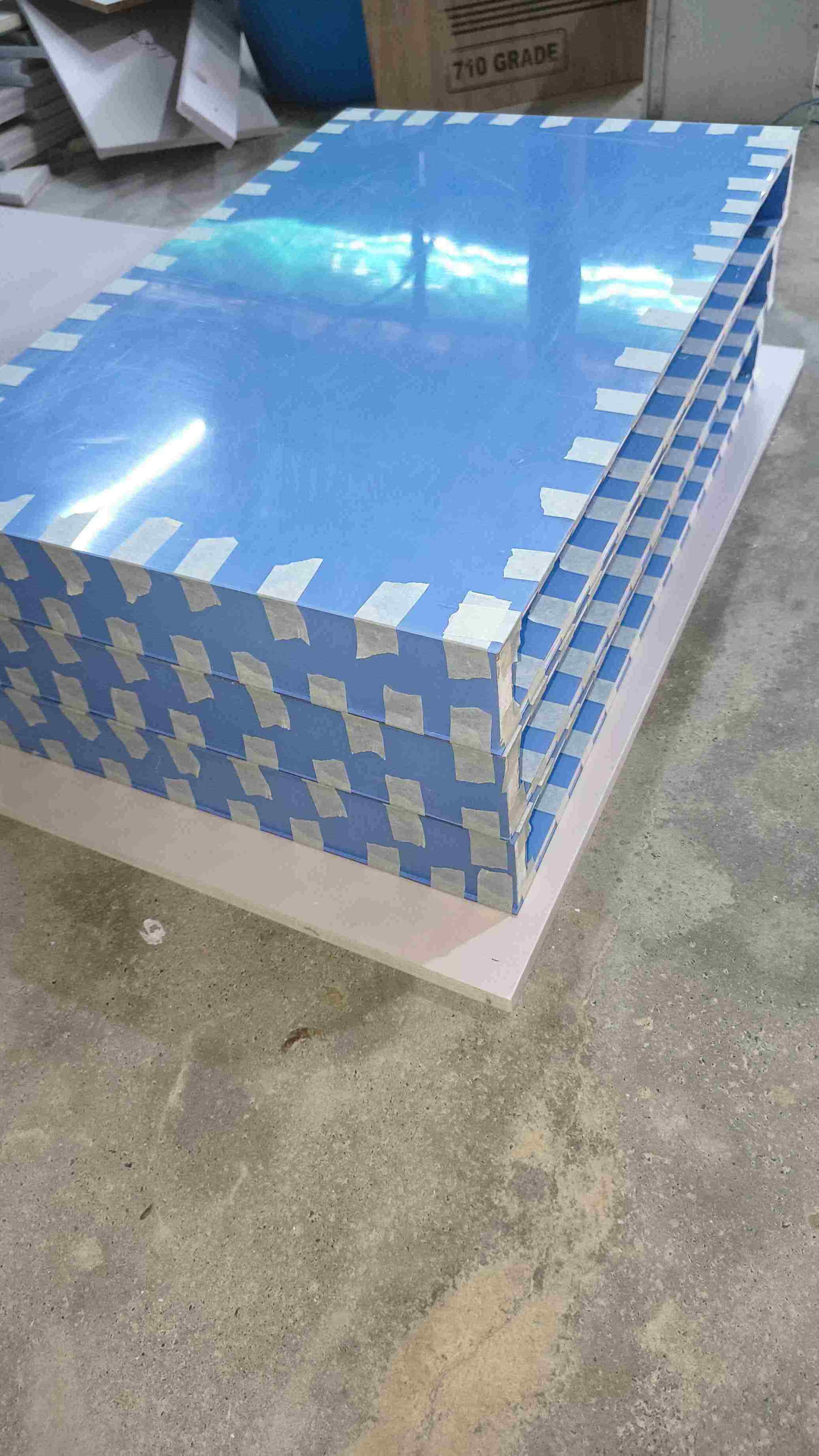 Acrylic finish