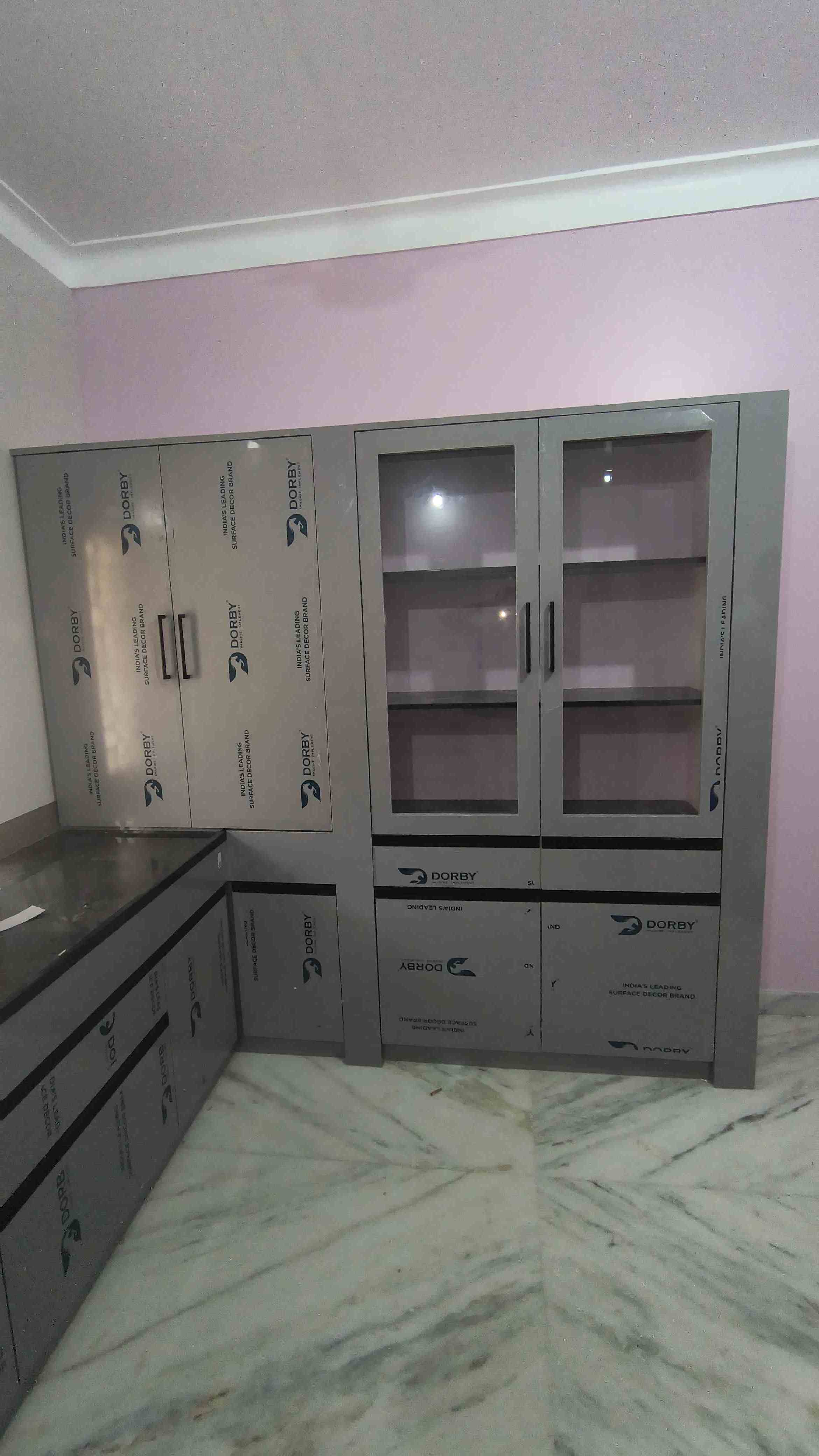 Kitchen and tv unit